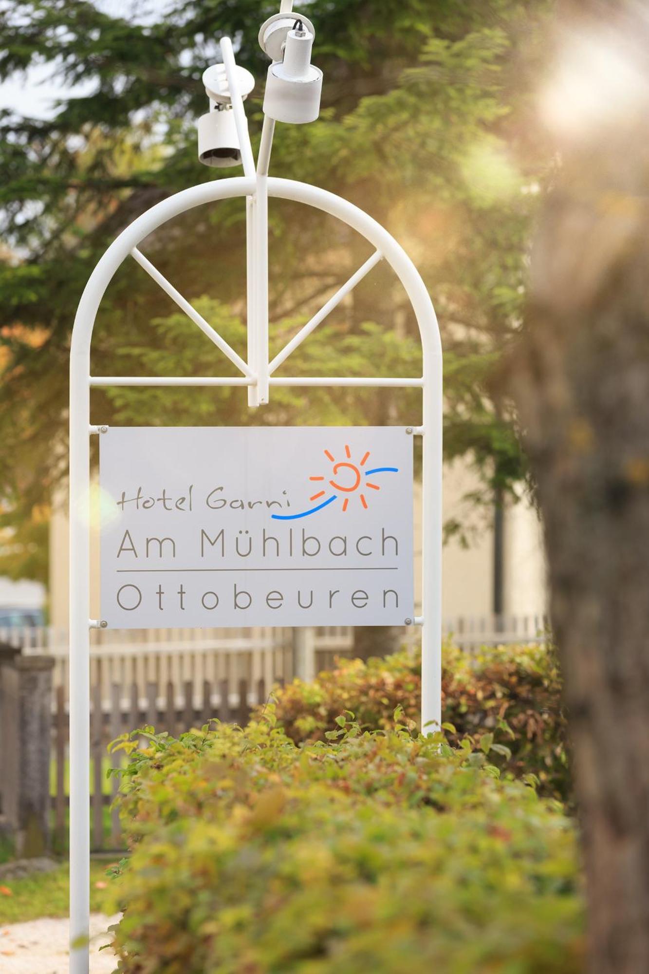 Hotel Garni Gaestehaus Am Muehlbach Ottobeuren Eksteriør billede